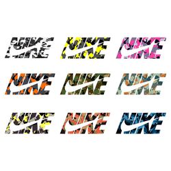 bundle nike camo pattern svg, trending svg, nike svg, camo pattern svg, just do it, nike logo svg, nike symbol svg, camo