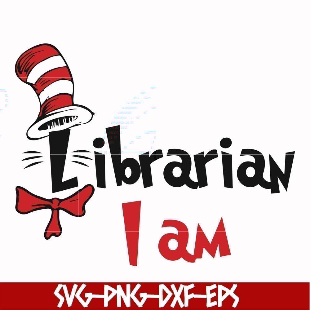 DR000132-Librarian I am svg, png, dxf, eps file DR000132.jpg