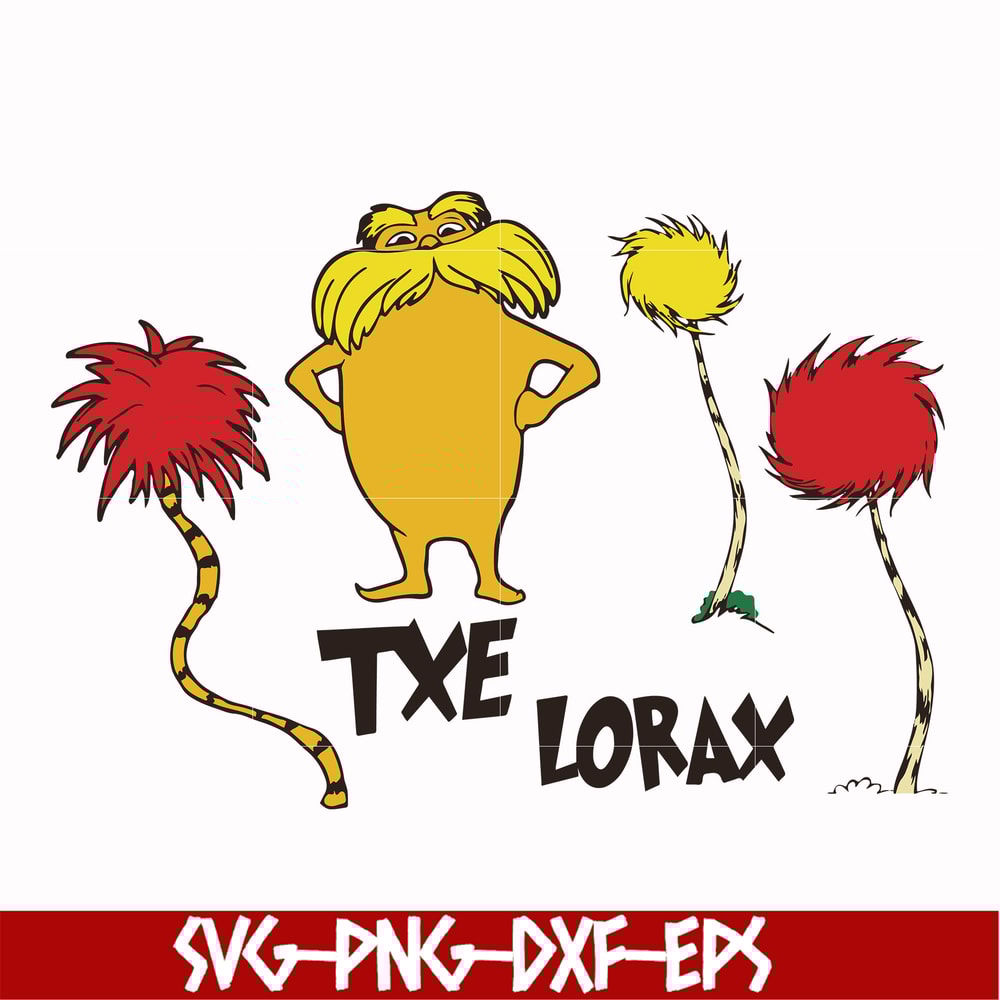 DR000149-TXE Lorax svg, png, dxf, eps file DR000149.jpg