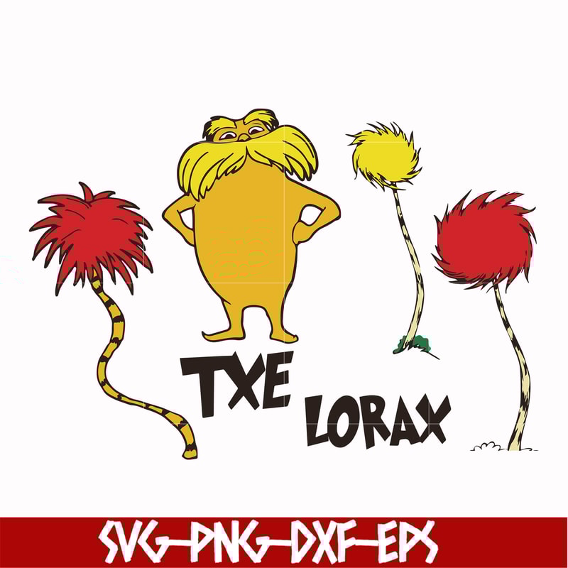 DR000149-TXE Lorax svg, png, dxf, eps file DR000149.jpg