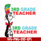 DR00033-3rd grade teacher svg, png, dxf, eps file DR00033.jpg