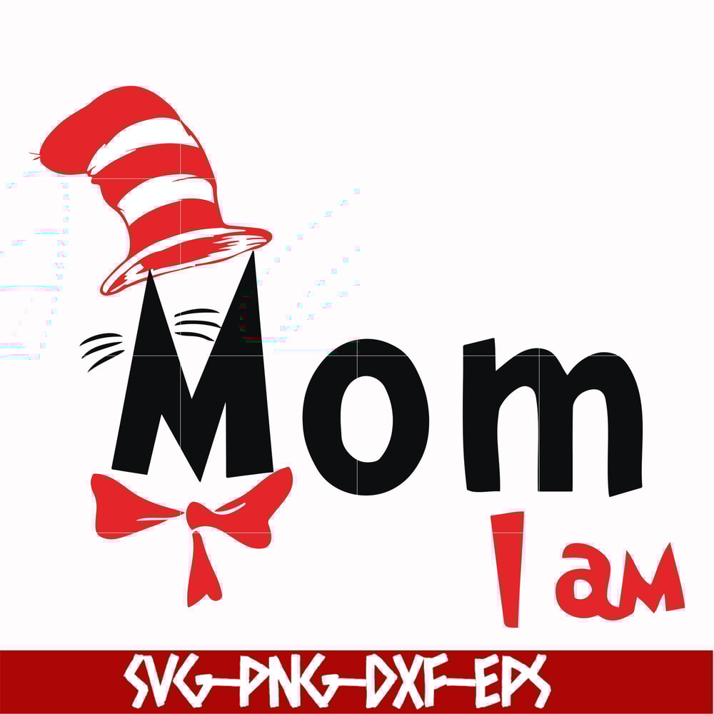 DR00064-Mom I am svg, png, dxf, eps file DR00064.jpg