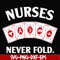 FN000311-Nurses never fold svg, png, dxf, eps file FN000311.jpg