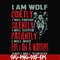 FN000886-I am wolf quitely I will endure silently I will suffer patiently I will wait for I am a warrior and I will survive svg, png, dxf, eps file FN000886.jpg