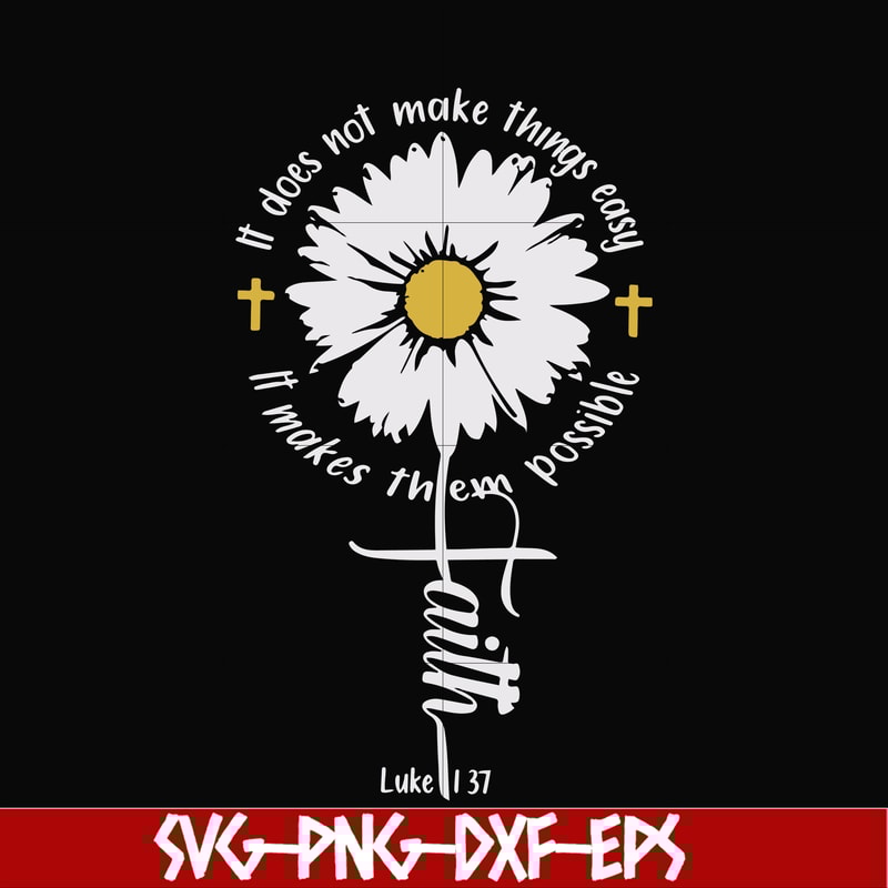 FN000990-It does not make things easy it makes them possible svg, png, dxf, eps file FN000990.jpg