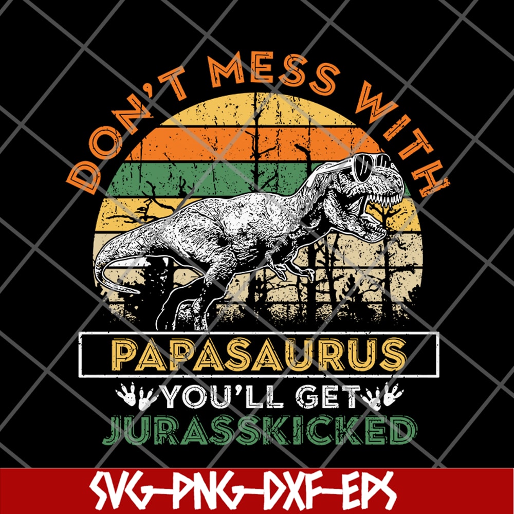 FTD24052117-Papa Saurus svg, png, dxf, eps digital file FTD24052117.jpg