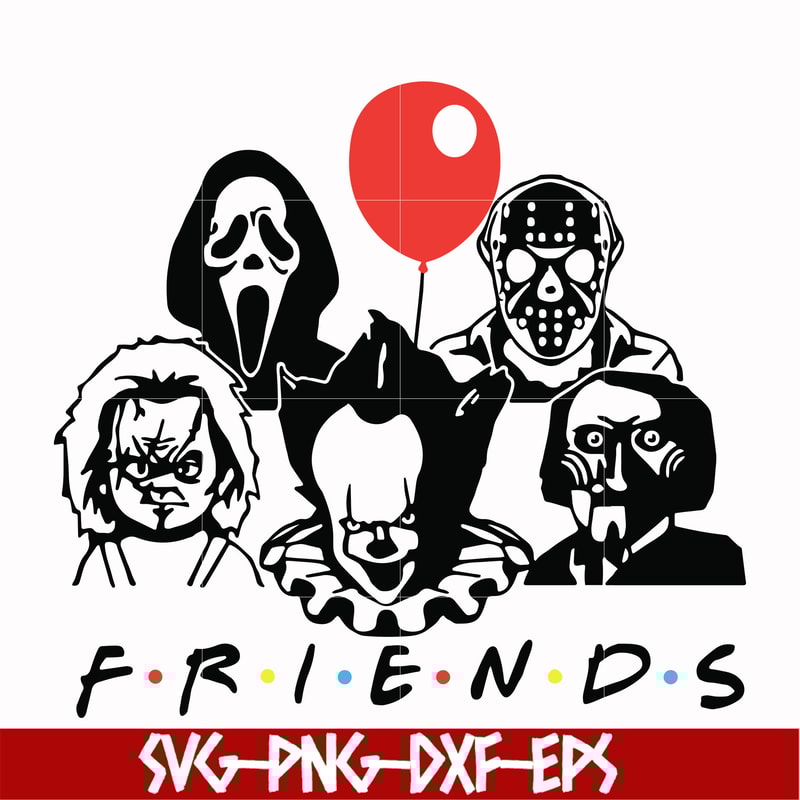 HLW2307204-Scary Friends Horror svg, Halloween svg, png, dxf, eps digital file HLW2307204.jpg