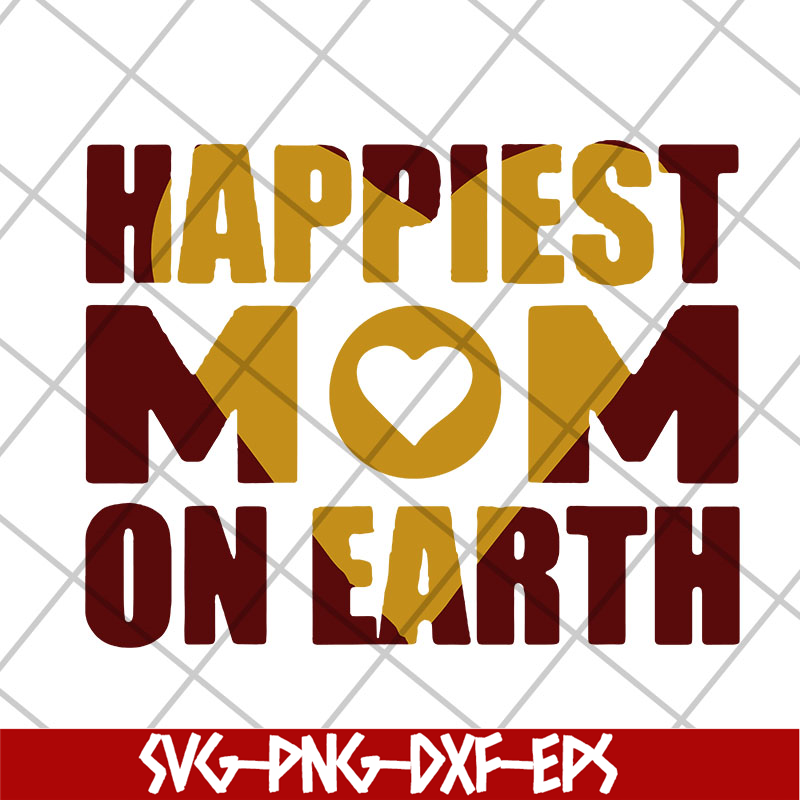 MTD23042138-Happiest mom on earth svg, Mother's day svg, eps, png, dxf digital file MTD23042138.jpg