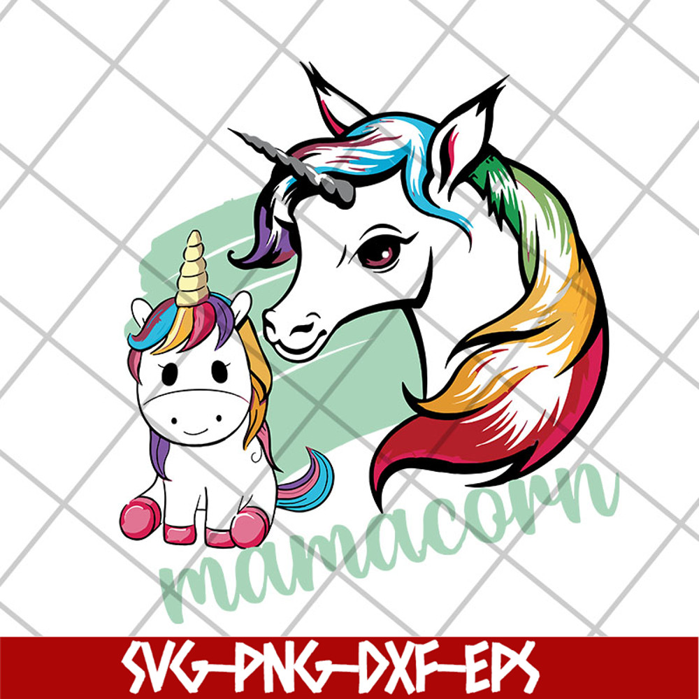 MTD27042116-Mamacorn svg, Mother's day svg, eps, png, dxf digital file MTD27042116.jpg