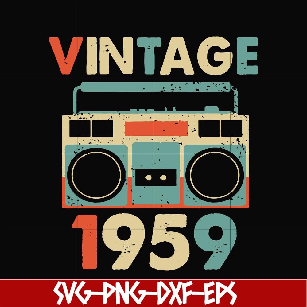 NBD0001-Vintage November 1959 svg, png, dxf, eps digital file NBD0001.jpg