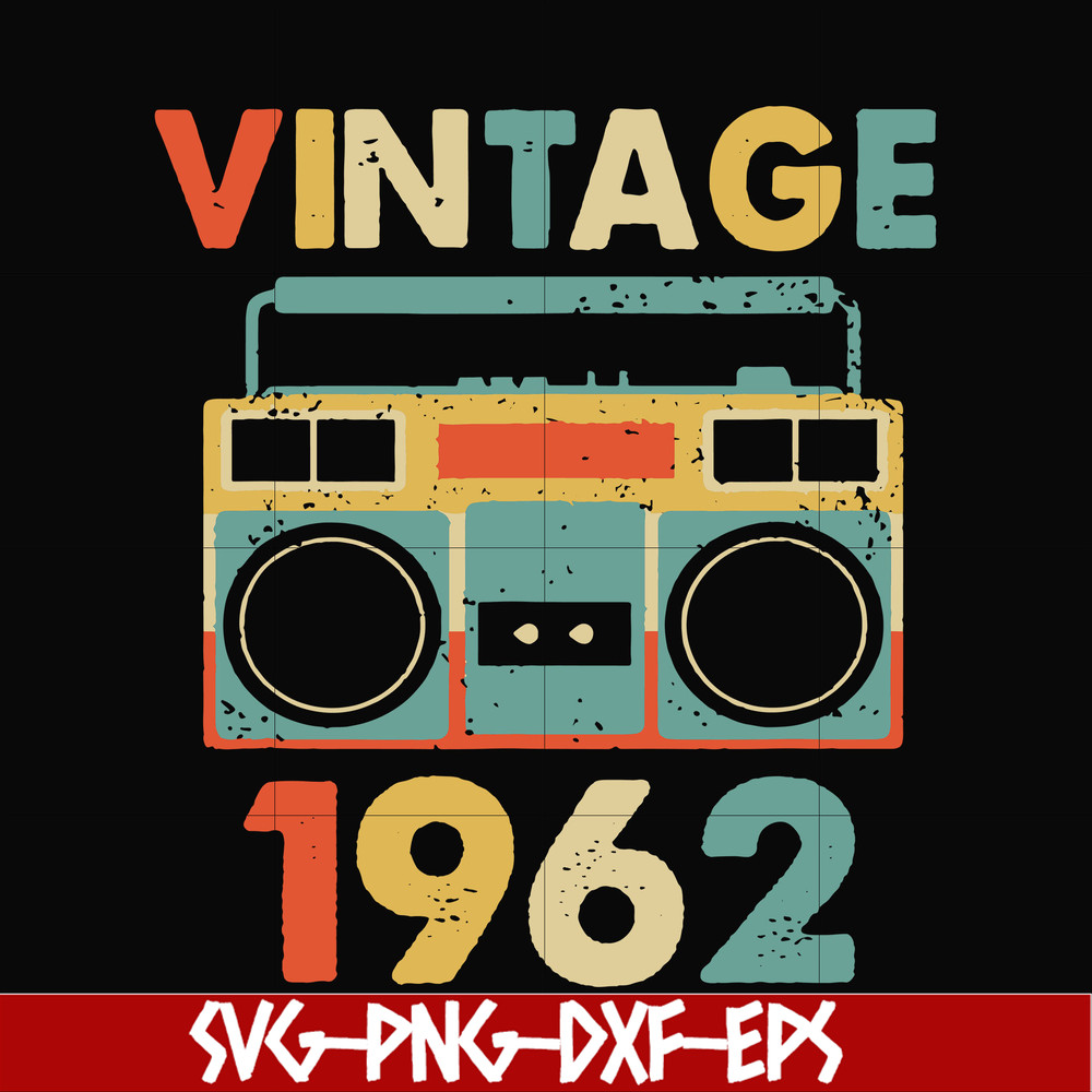 NBD0004-Vintage November 1962 svg, png, dxf, eps digital file NBD0004.jpg