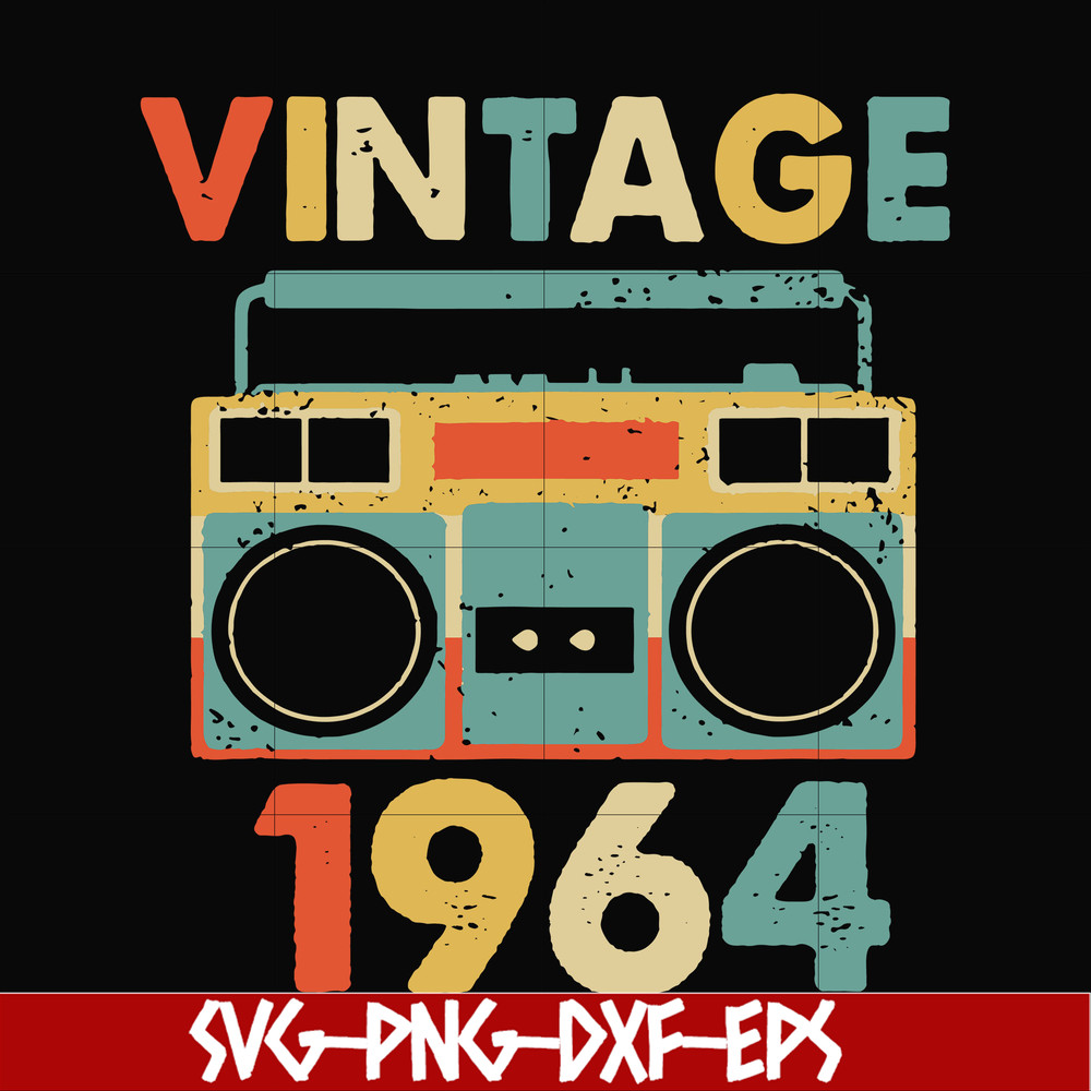 NBD0006-Vintage November 1964 svg, png, dxf, eps digital file NBD0006.jpg