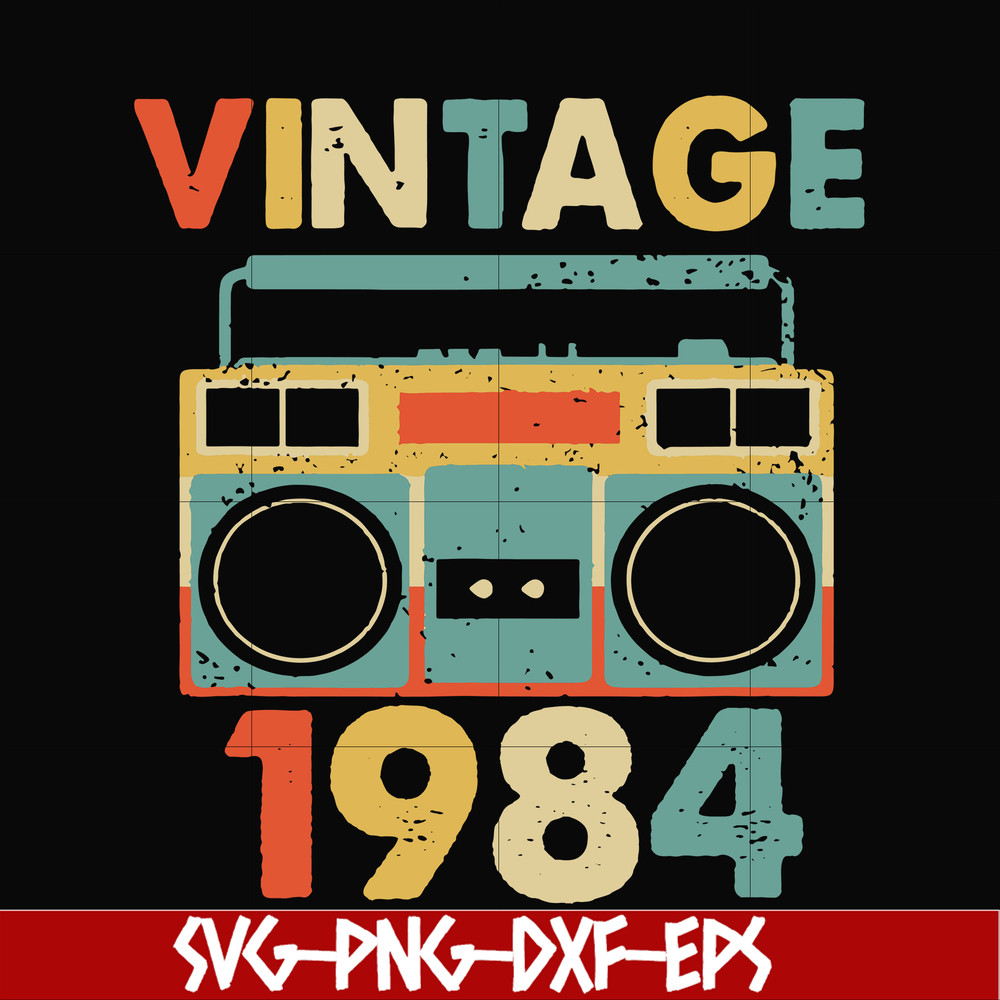 NBD0026-Vintage November 1984 svg, png, dxf, eps digital file NBD0026.jpg