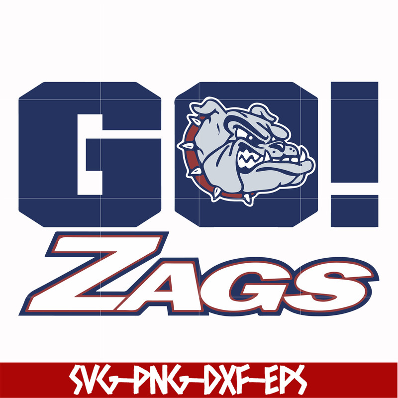 NCAA0000263-Gonzaga Bulldogs svg, png, dxf, eps file NCAA0000263.jpg