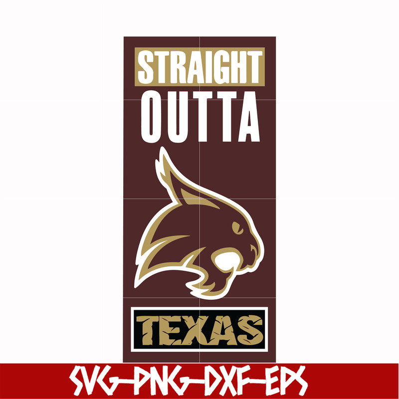 NCAA0000286-Texas State Bobcats svg, png, dxf, eps file NCAA0000286.jpg