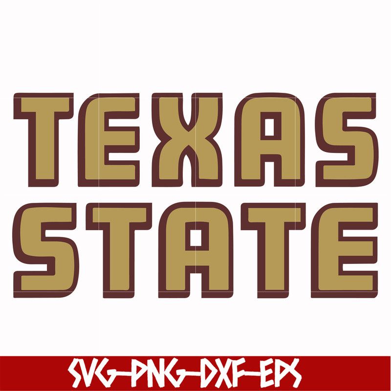 NCAA0000289-Texas State Bobcats svg, png, dxf, eps file NCAA0000289.jpg