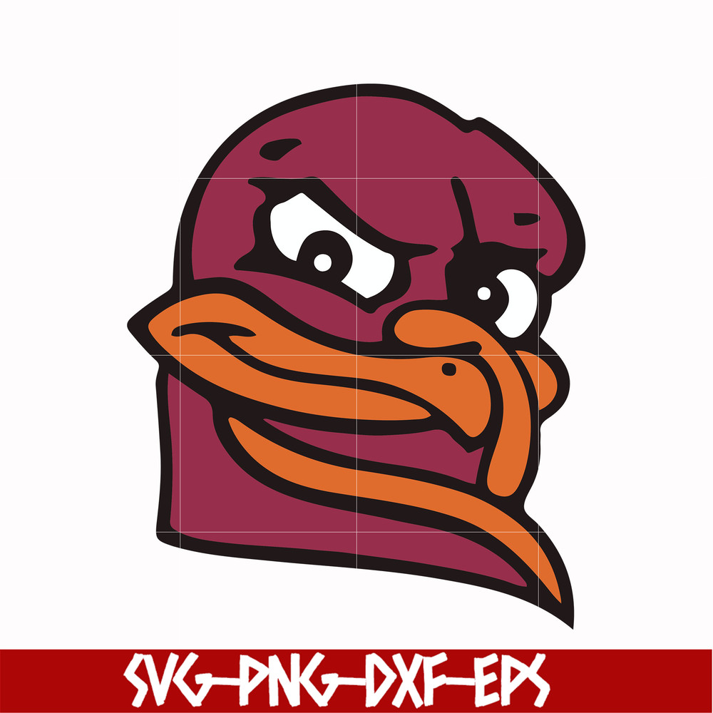 NCAA0000326-Virginia Tech Hokies svg, png, dxf, eps file NCAA0000326.jpg