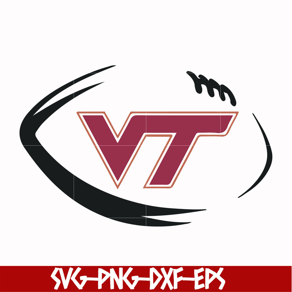 NCAA0000328-Virginia Tech Hokies svg, png, dxf, eps file NCAA0000328.jpg