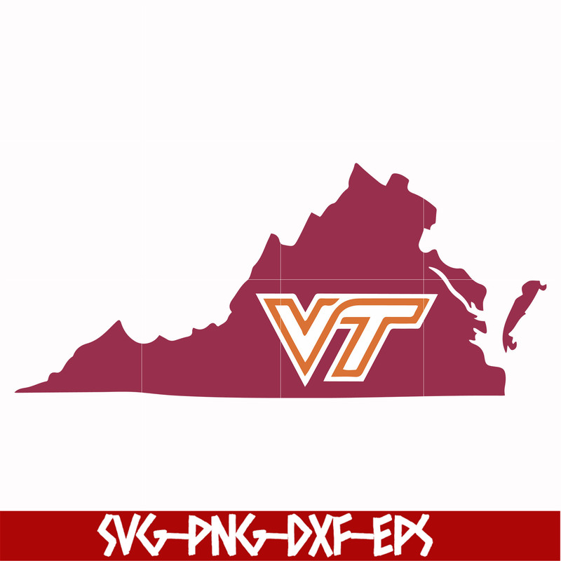 NCAA0000334-Virginia Tech Hokies svg, png, dxf, eps file NCAA0000334.jpg