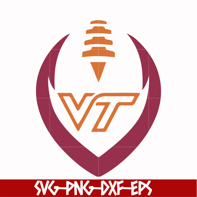 NCAA0000339-Virginia Tech Hokies svg, png, dxf, eps file NCAA0000339.jpg