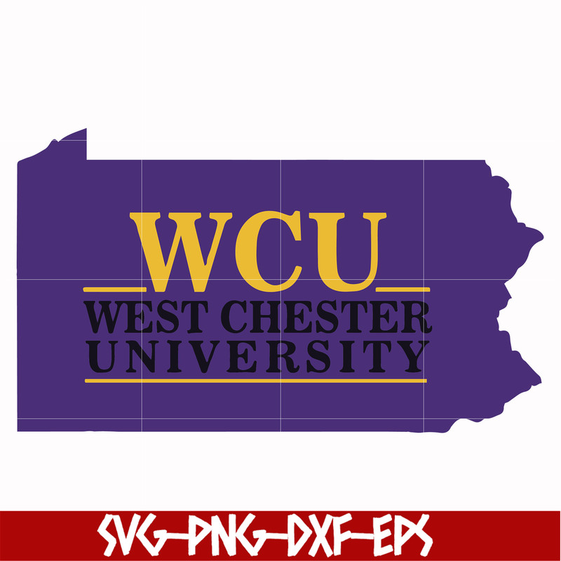 NCAA0000343-West Chester University svg, png, dxf, eps file NCAA0000343.jpg