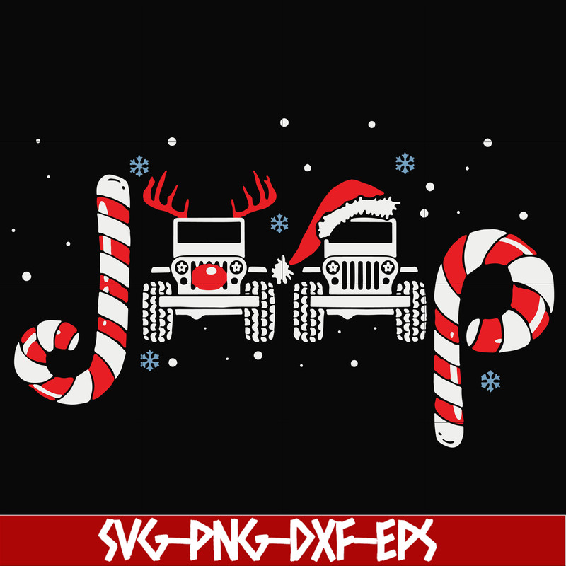 NCRM1607206-Jeep christmas svg, png, dxf, eps digital file NCRM1607206.jpg
