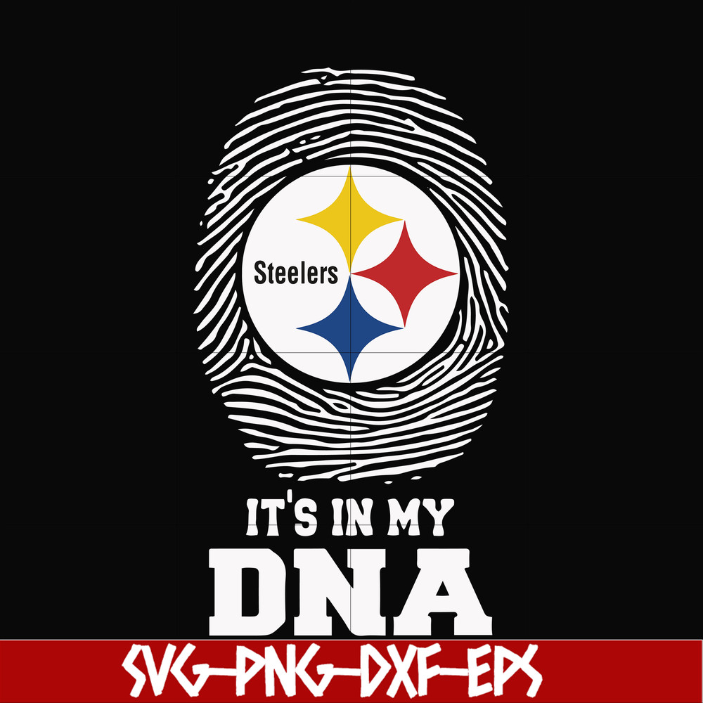 NFL0000176-Steelers it's in my DNA, svg, png, dxf, eps file NFL0000176.jpg