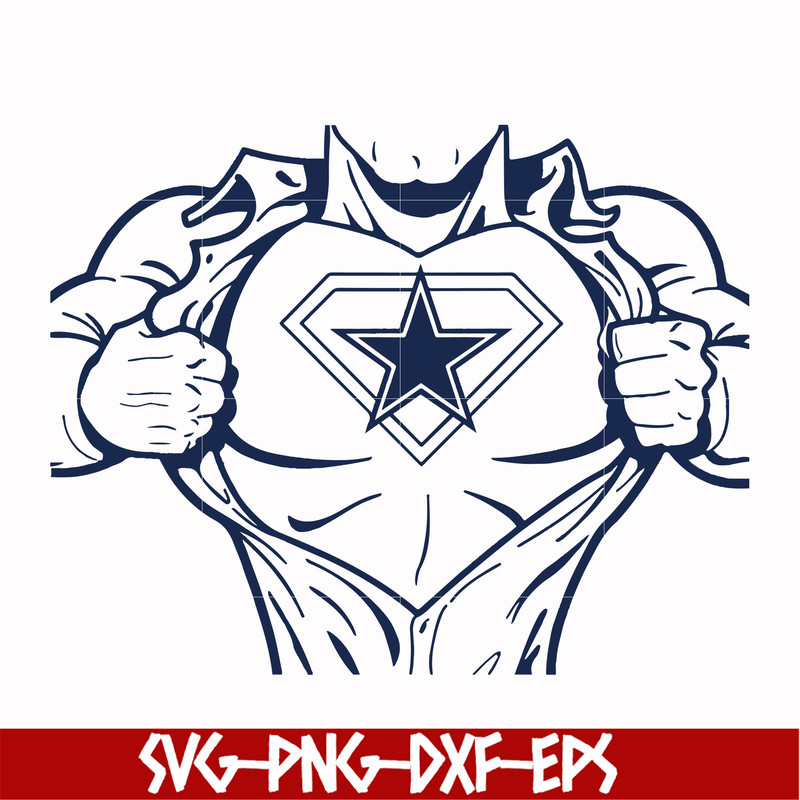NFL000088-Superman Cowboys, svg, png, dxf, eps file NFL000088.jpg