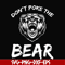 CMP037-Don't poke the bear camping svg, png, dxf, eps digital file CMP037.jpg