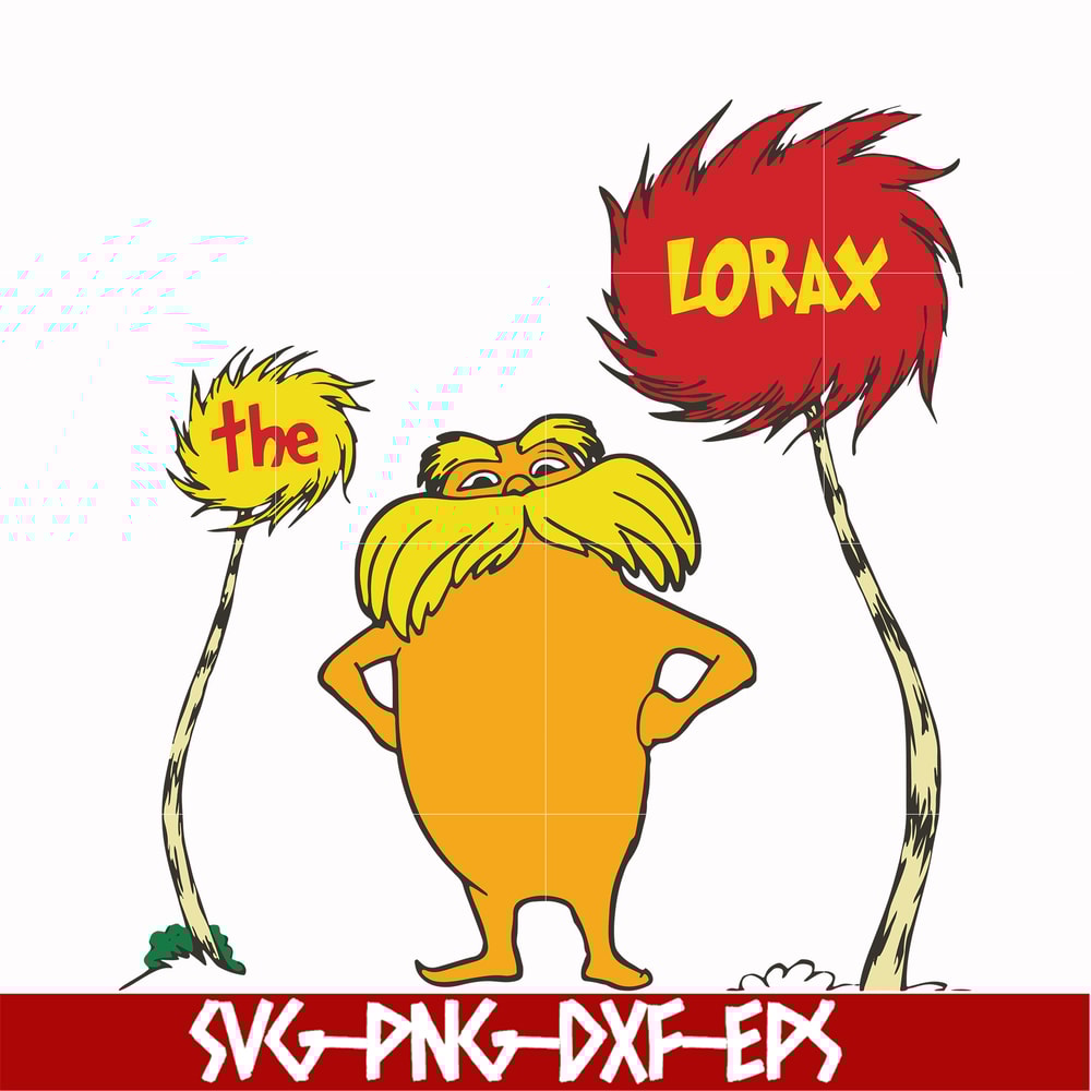 DR000151-The Lorax svg, png, dxf, eps file DR000151.jpg