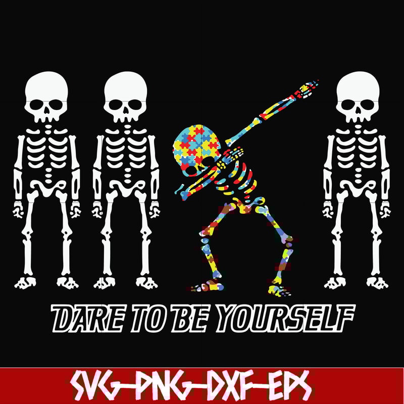 FN00057-Dare to be yourself svg, png, dxf, eps file FN00057.jpg