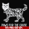 FN000963-Paws for the cause svg, png, dxf, eps file FN000963.jpg