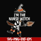 HLW0162-I'm the nurse witch svg, png, dxf, eps digital file HLW0162.jpg