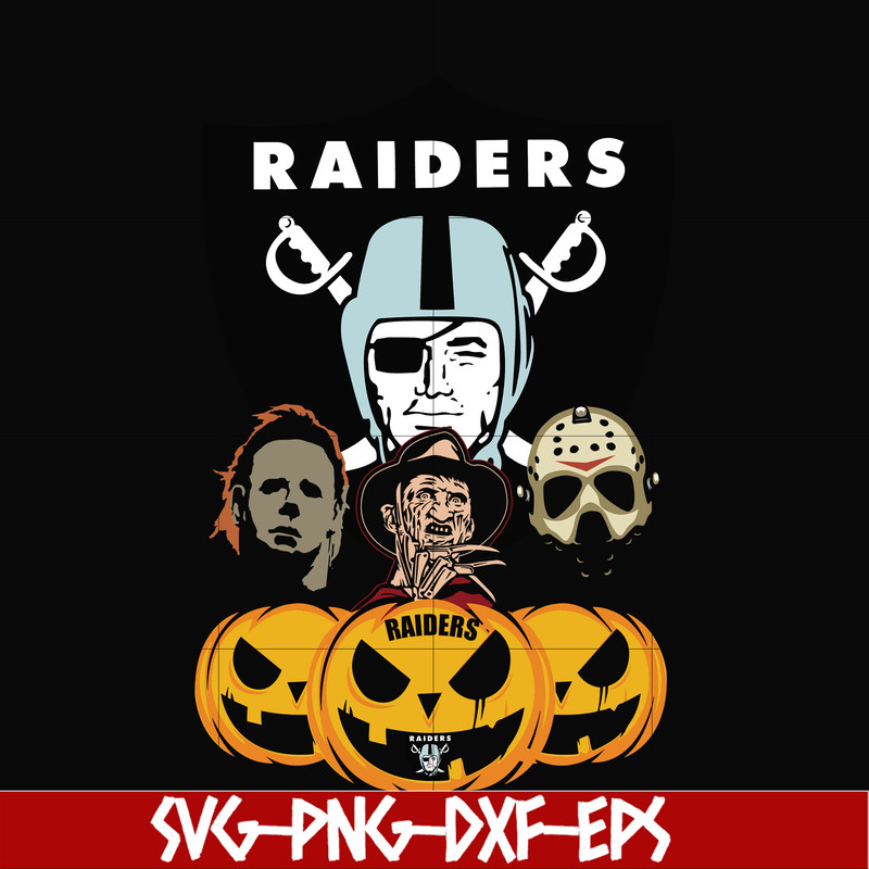 HLW0224-Raiders svg, png, dxf, eps digital file HLW0224.jpg