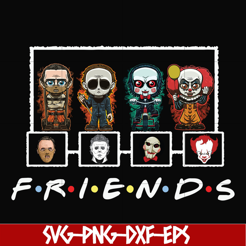 HLW2307203-Scary Friends Horror svg, Halloween svg, png, dxf, eps digital file HLW2307203.jpg