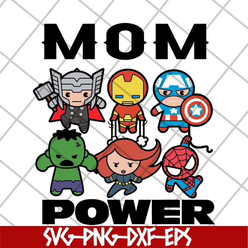 MTD22042128-Mom power svg, Mother's day svg, eps, png, dxf digital file MTD22042128.jpg