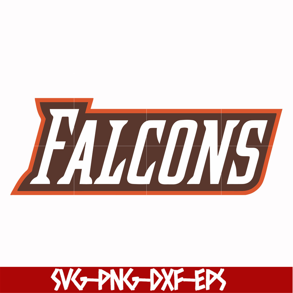 NCAA0000231-Bowling Green Falcons svg, png, dxf, eps file NCAA0000231.jpg