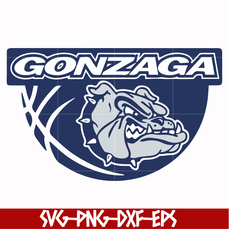 NCAA0000257-Gonzaga Bulldogs svg, png, dxf, eps file NCAA0000257.jpg