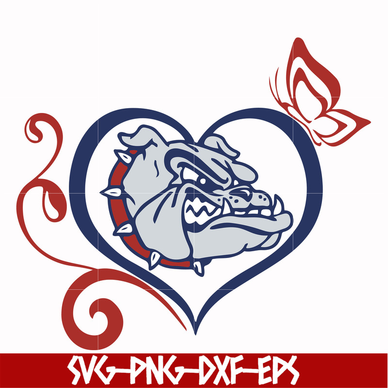 NCAA0000258-Gonzaga Bulldogs svg, png, dxf, eps file NCAA0000258.jpg