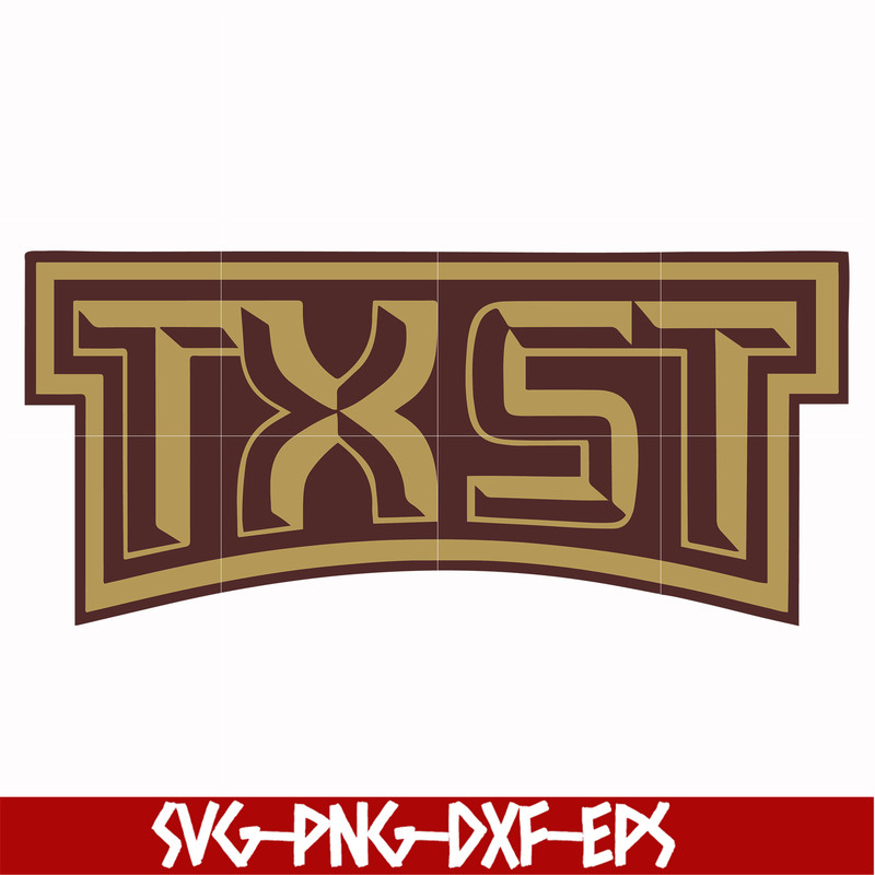 NCAA0000280-Texas State Bobcats svg, png, dxf, eps file NCAA0000280.jpg