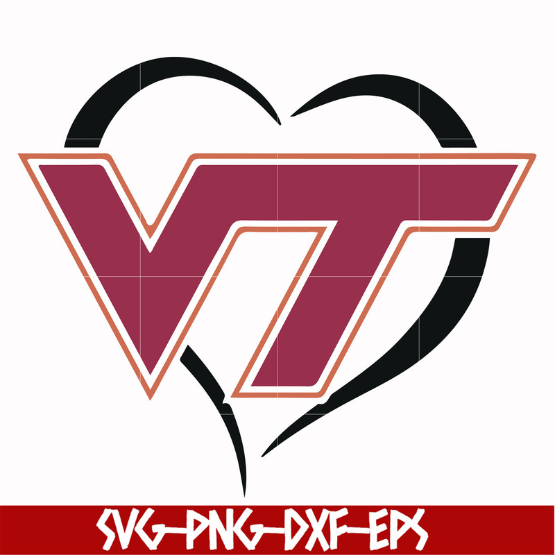 NCAA0000330-Virginia Tech Hokies svg, png, dxf, eps file NCAA0000330.jpg