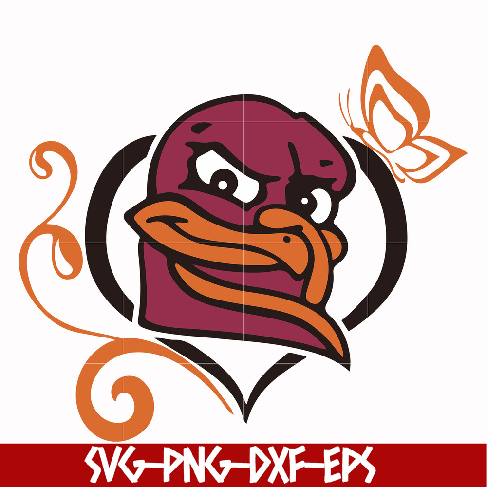 NCAA0000335-Virginia Tech Hokies svg, png, dxf, eps file NCAA0000335.jpg