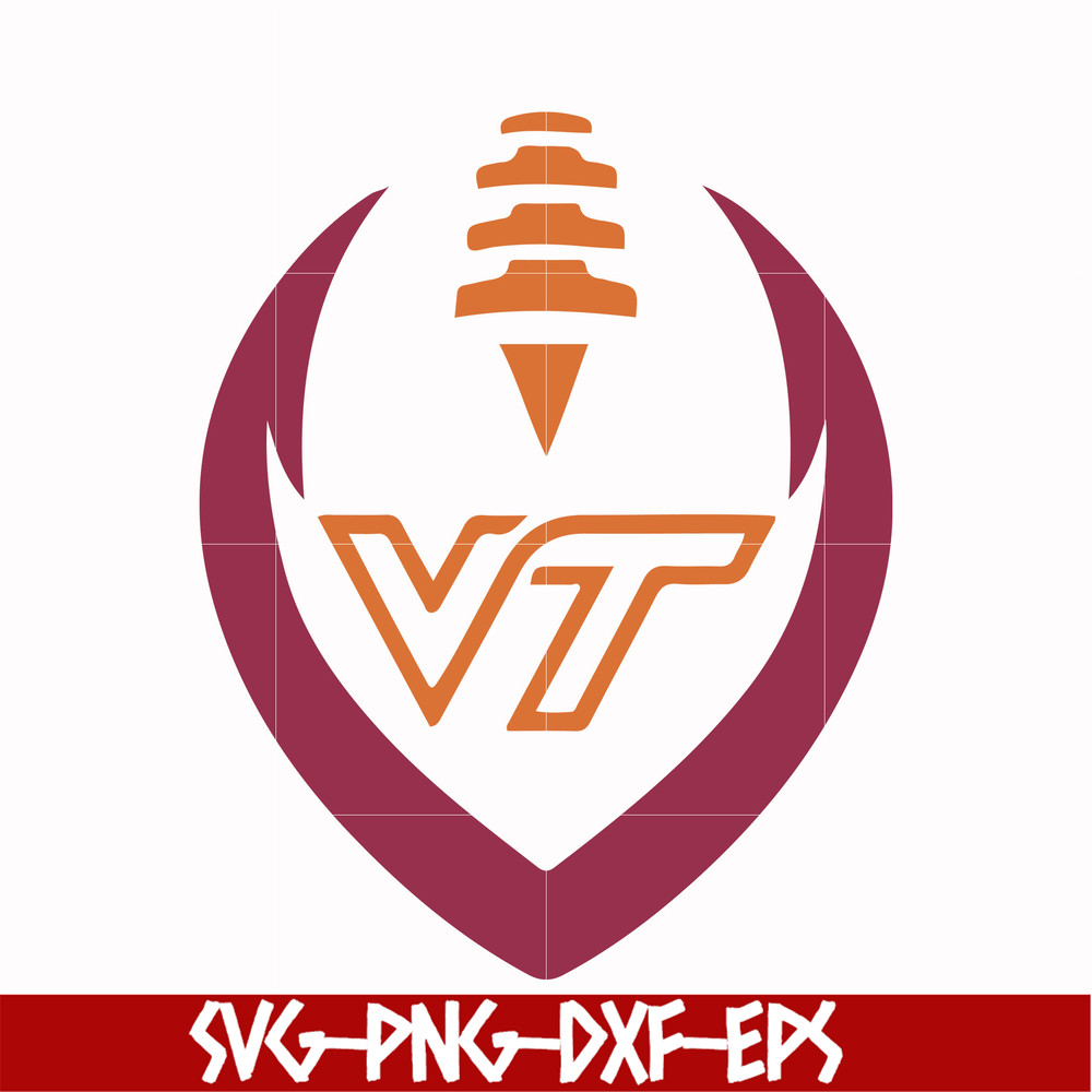 NCAA0000339-Virginia Tech Hokies svg, png, dxf, eps file NCAA0000339.jpg