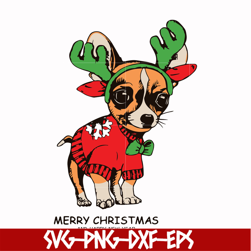 NCRM0016-Merry christmas and happy new year svg, christmas svg, png, dxf, eps digital file NCRM0016.jpg