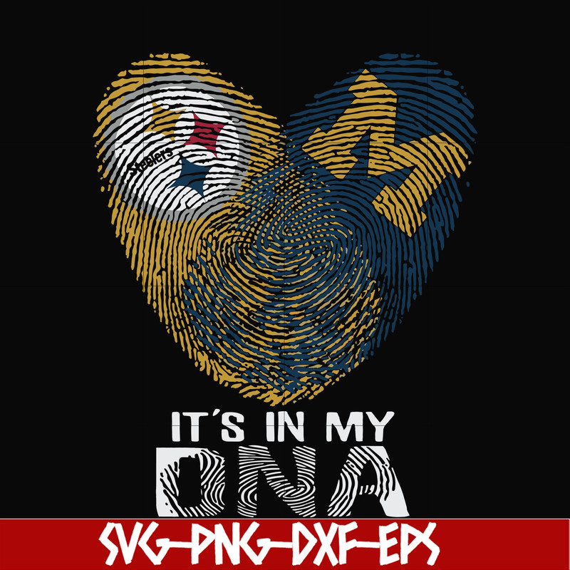 NFL0000181-Steelers it's in my DNA, svg, png, dxf, eps file NFL0000181.jpg