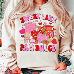 Sweet Like Pan Dulce Png, Calorias de amor No Cuentan Png, Mexican Valentine png, Funny Valentine Png