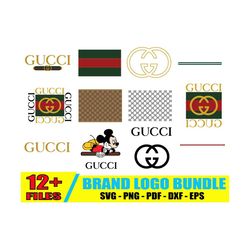 Gucci Logo Bundle Svg, Gucci Logo Svg