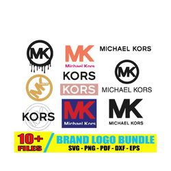 Michael Kors Logo Bundle Svg, MK Logo Bundle