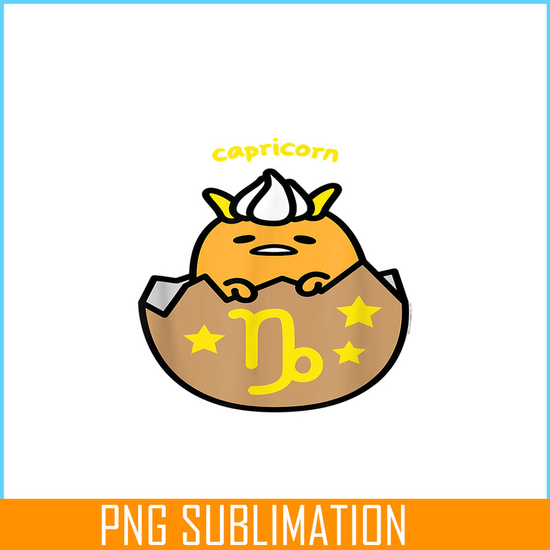 CPB28102356-Gudetama Zodiac PNG Capricorn Cartoon PNG Capricorn Sign PNG.png