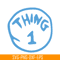 DS104122358-Thing 1 Text SVG, Dr Seuss SVG, Cat in the Hat SVG DS104122358.png